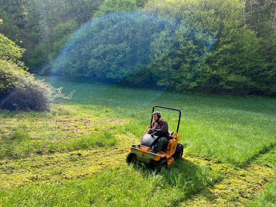 Mäharbeiten Mulcharbeiten Rasenmähen Rodungen in Oerlenbach