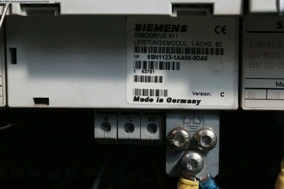 Siemens 6SN1123-1AA0-0DA0 Simodrive Leistungsmodul 1-Achs 80 in Ennepetal