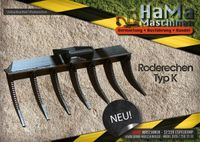 Roderechen 120 cm MS03 "Typ K" Hardox Minibagger Nordrhein-Westfalen - Espelkamp Vorschau