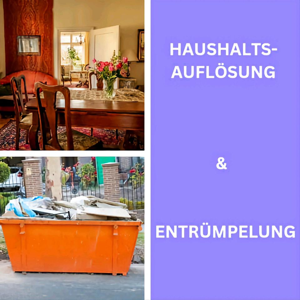 UMZÜGE/ENTRÜMPELUNG/HAUSHALTSAUFLÖSUNG in Stuttgart