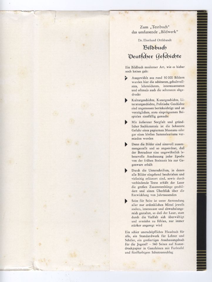 Deutsche Geschichte  Orthbrandt (1960) Werdegang des Dt. Reiches in Nürnberg (Mittelfr)