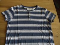 T-Shirt Jack & Jones Gr. M/L blau-weiß-grau-gestreift Bayern - Steinkirchen Vorschau