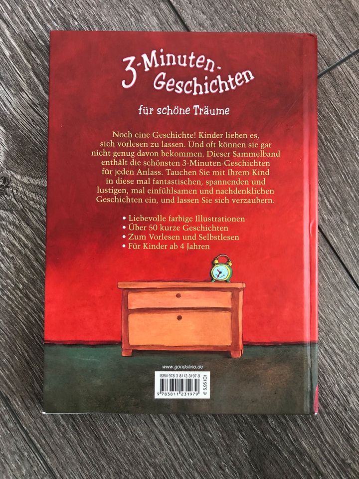 Buch Gute Nacht Geschichten 3 Minuten zum Träumen Kinder in Osterode am Harz