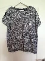 T- Shirt Cecil blau/ weiss gemustert Größe xl Schleswig-Holstein - Hemdingen Vorschau