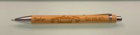 Kugelschreiber, mit individueller Lasergravur, Bambus / Chrom Niedersachsen - Rosdorf Vorschau
