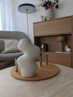 Neu Vase Westwing zara hm home organic Wellen weiß skandi Altstadt-Lehel - München/Lehel Vorschau