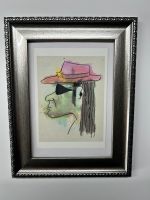 Udo Lindenberg Kunstdruckkarte gerahmt Wandsbek - Hamburg Wellingsbüttel Vorschau