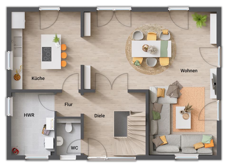 Romantisches Flair und zeitlose Eleganz im modernen Town & Country Landhaus in Salzgitter in Salzgitter