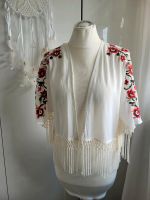 Bolero Kimono mit Fransen und Blumen Hessen - Gelnhausen Vorschau