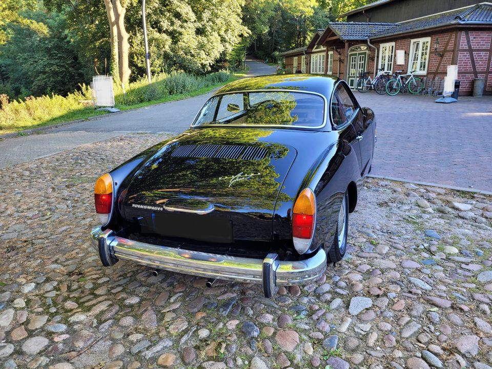 VW Karmann Ghia Typ 14 Oldtimer H-Kennzeichen Schwarz in Hamburg