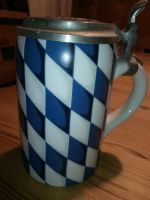 Bierkrug mit Zinndeckel von Kühr Bayern - Ronsberg Vorschau