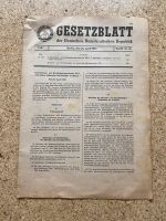 Gesetzblatt DDR alt 1967 Teil 2 Nr. 35 Zeitung Brandenburg - Trebbin Vorschau