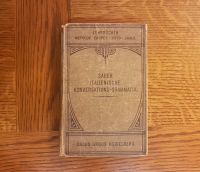 Buch, Italienische Konversations-Grammatik, 1921, Sauer, 16. Aufl Kr. München - Höhenkirchen-Siegertsbrunn Vorschau