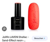 Jolifin shellac Sand-Effect Neon Peach Baden-Württemberg - Aichtal Vorschau