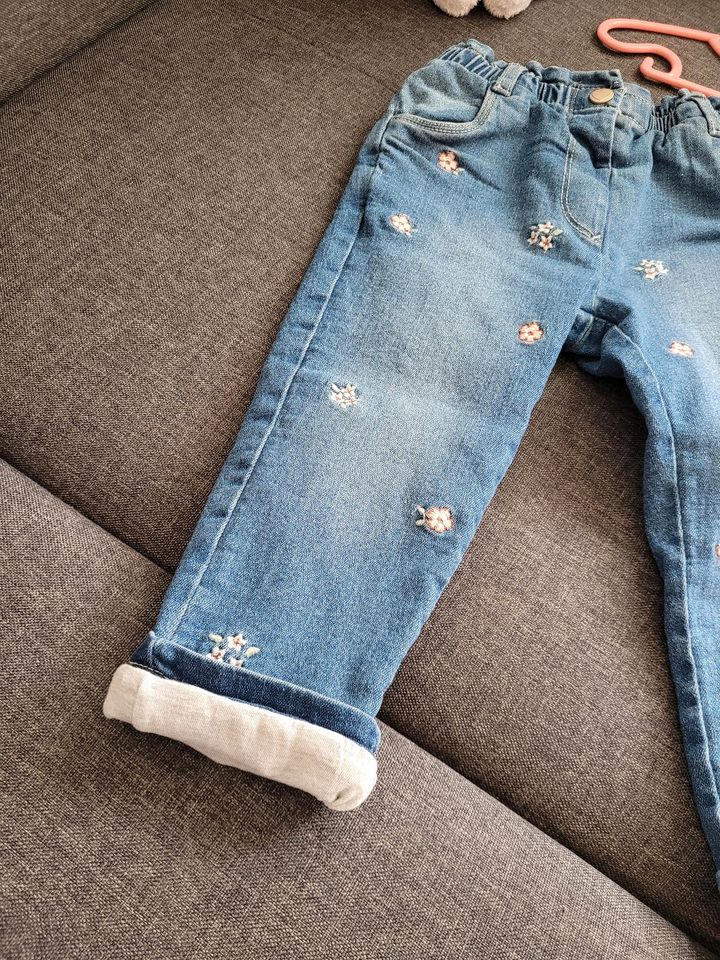 Mädchen Hose/Jeans gefüttert Größe 86/92 in Herne