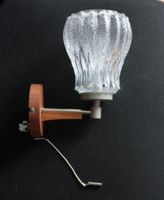 Wandlampe Leuchte Glas Holz 2x Vintage Baden-Württemberg - Lörrach Vorschau