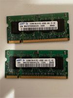 2 x 512 MB DDR2 RAM Samsung SO-DIMM Brandenburg - Caputh Vorschau