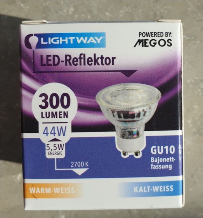 2 Stück LED Reflektor 300 Lumen 44 Watt Fassung GU 10 2700 K in Stuttgart -  Vaihingen | eBay Kleinanzeigen ist jetzt Kleinanzeigen