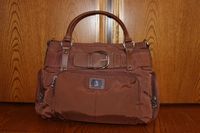 Edle neue Tasche BOGNER Jamaica Leder Oxford Nylon braun Hessen - Lahnau Vorschau