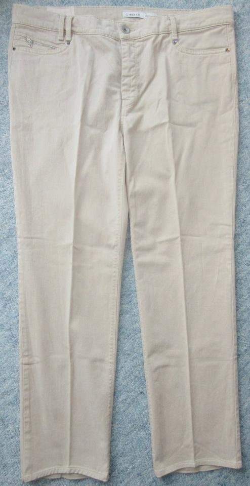 GARDEUR Modische Jeans-Hose beige Extra weit, Gr. 44 K; BW: 50 cm in Bremen