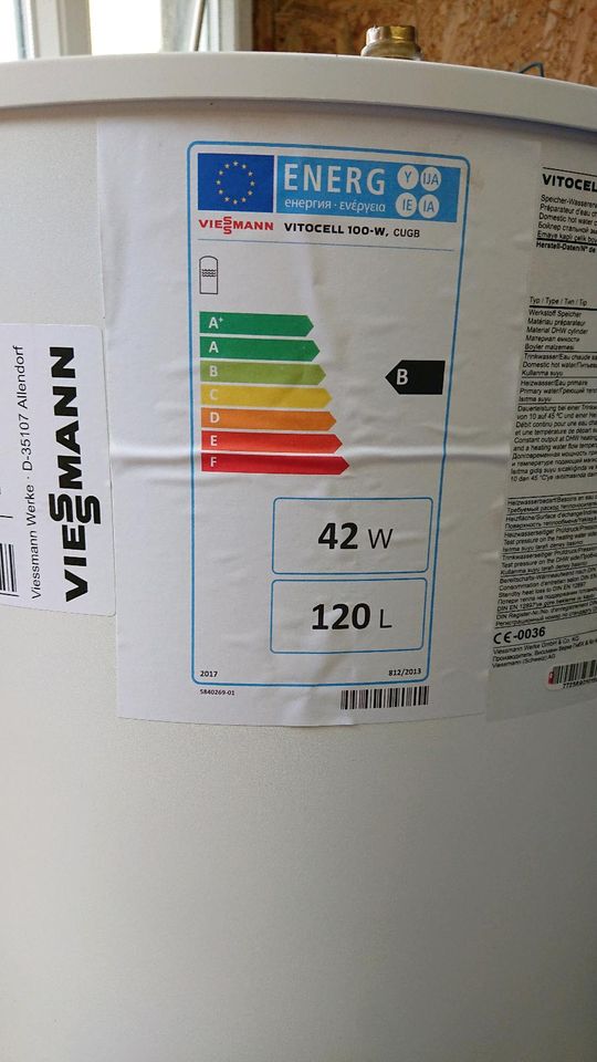 Viessmann Vitocell 100 W Warmwasserspeicher in Hoppegarten