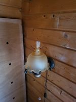 Wandlampe mit Glasschirm Hessen - Laubach Vorschau