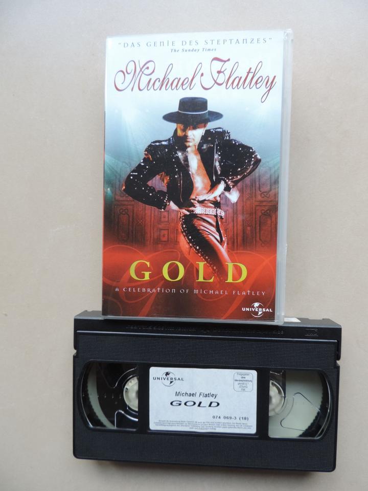 Original-Video „Michael Flatley“ Lord of the Dance GOLD Stepdance in Leverkusen