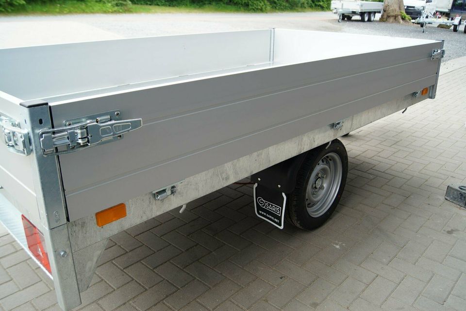 Anhänger Saris K1 256 X 150, 1500 kg, Heckkipper, neues Modell in Wankendorf