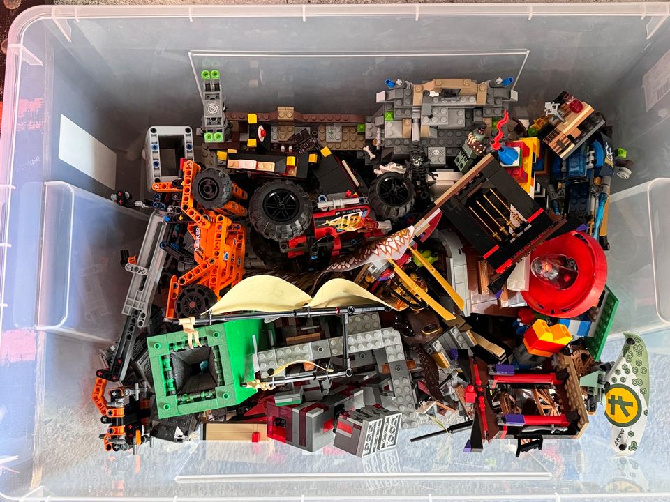 Lego gemischte Kisten etwas über 15Kg in Bexbach
