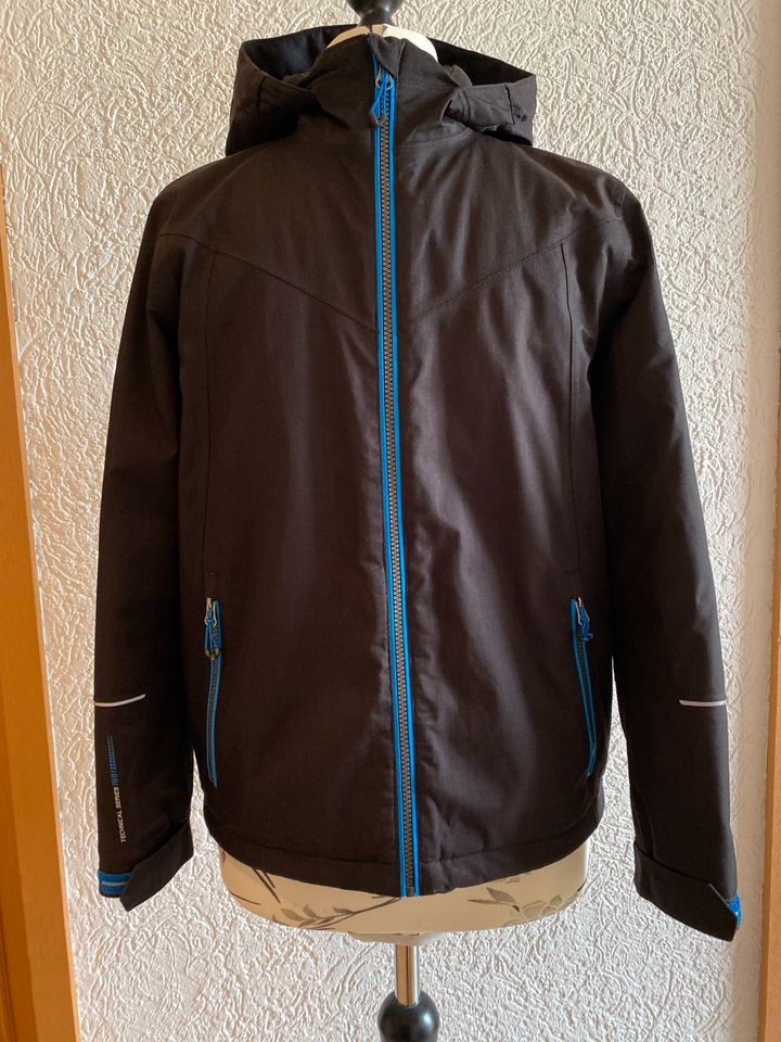 Killtec Wind & Wasserabweisend Jacke Gr.152 Trekking schwarz blau in Münchsmünster