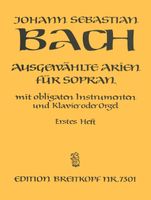 Ausgewählte Arien für Sopran 1 - Johann Sebastian Bach - NOTEN Kr. München - Oberschleißheim Vorschau