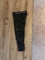 Nike 3/4 Gr xs Leggings wie neu schwarz braun Nike Pro Saarland - Illingen Vorschau