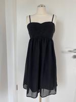 Vila Cocktailkleid Schwarz mit Strasssteinen Träger / Trägerlos München - Hadern Vorschau