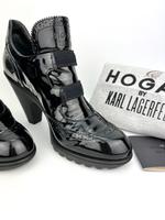 HOGAN Schuhe 38,5*günstig*NP 369.- by LAGERFELD Lackleder Gummis München - Altstadt-Lehel Vorschau