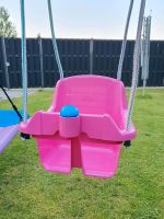 Baby / Kinderschaukel mit Hupe Fabe pink Nordrhein-Westfalen - Lennestadt Vorschau