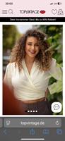 Rock n Romance Bluse Wickelbluse 50 60 er Jahre Style Gr. 16 42 Brandenburg - Potsdam Vorschau
