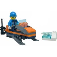 LEGO City Arctic Explorer mit Schneemobil Figur Magazin SELTEN Nordrhein-Westfalen - Herne Vorschau