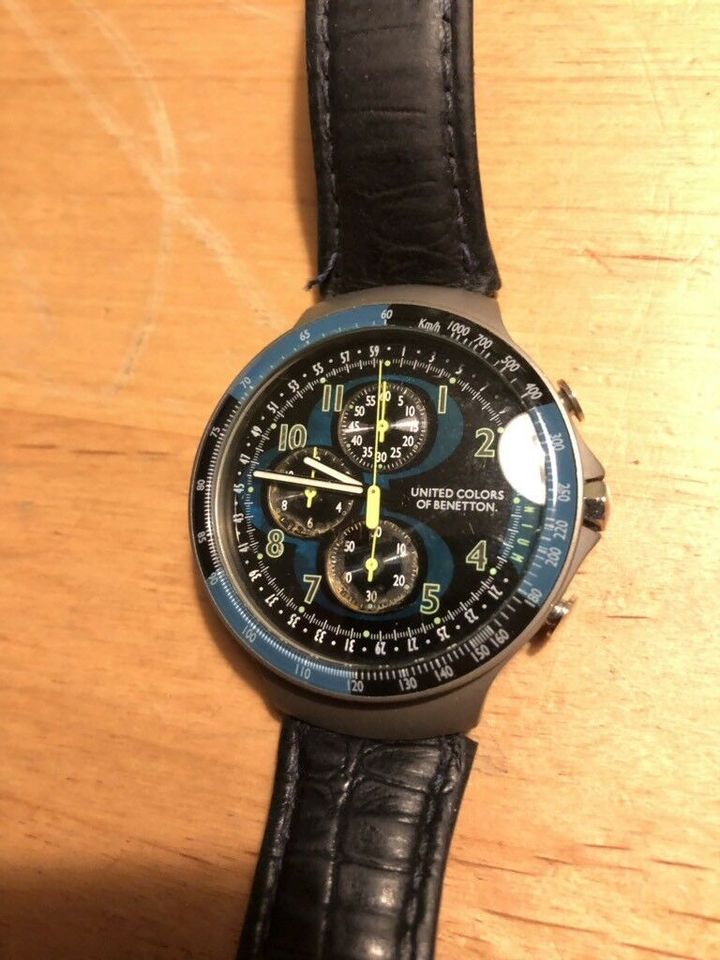 United Colors Of Benetton - Lim. Edition Chrono Titan in Niederwiesa