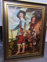 Ölgemälde van Dyck Karl I. auf der Jagd Kopie v. H. Petzold Düsseldorf - Unterbilk Vorschau