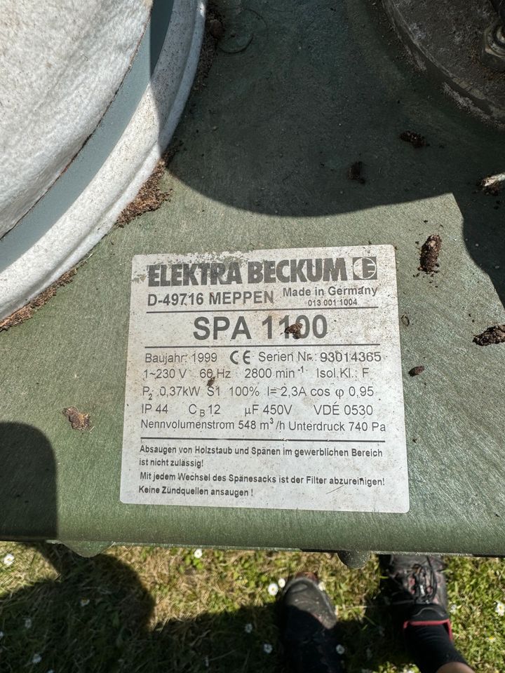 Elektra Beckum SPA 1100 in Essen