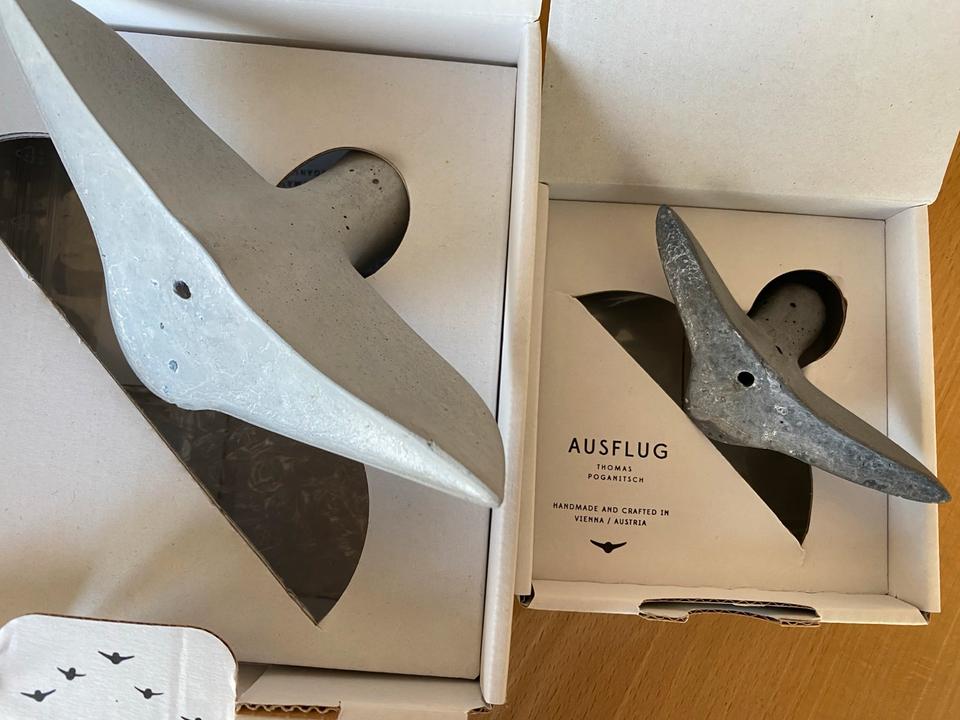 Wandharken Ausflug- Vögel aus Beton zur Dekoration in Dortmund