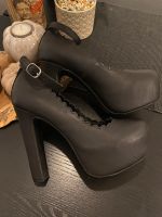 High Heels Pumps 38 H&M hohe Schuhe Schwarz black Dortmund - Somborn Vorschau