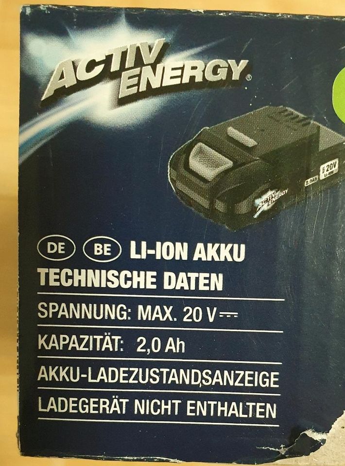 Activ Energy 20V LI-ION in Neu Wulmstorf