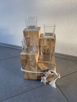 Adventsständer aus Holz und Glas Rheinland-Pfalz - Mehlbach Vorschau
