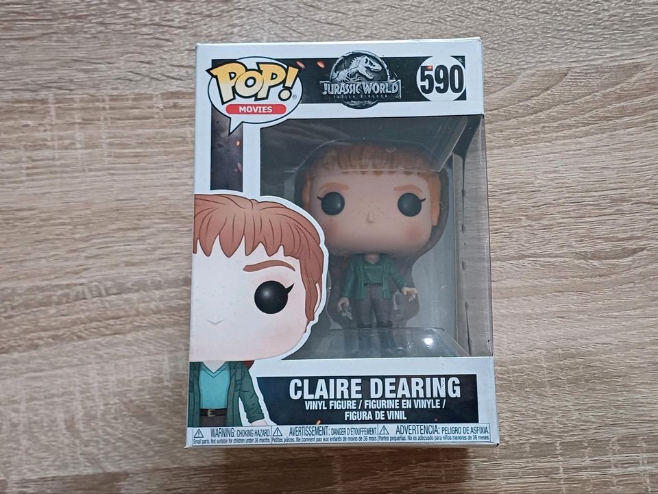 Funko Pop Jurassic World Claire Giantosaurus 10" in Gotha