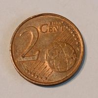 2 Cent Münze, Euro Cent. Baden-Württemberg - Heidenheim an der Brenz Vorschau