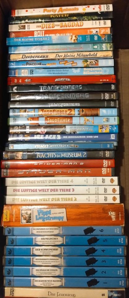 63 Kinderfilme Dvds Filme Kinder Dvd Sammlung in Tessin