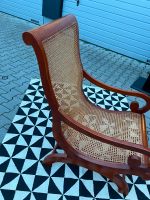 Wunderschöner Stuhl aus kolonial Zeit wiener Geflecht Antik Teak Nordrhein-Westfalen - Krefeld Vorschau