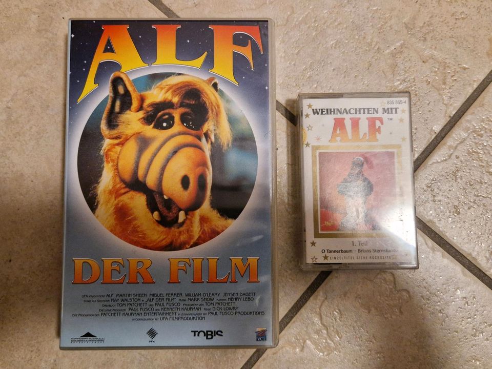 Alf Kuscheltier / VHS Kassette/ Kassette in Flöha 