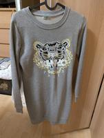 Kenzo Paris tunika Pulli Pulloverkleid Kleid grau xs Löwe tiger Hessen - Reinheim Vorschau